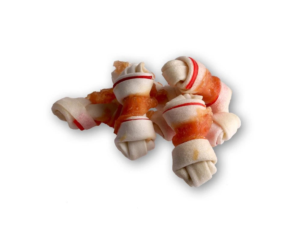 Fitmin For Life Rawhide Knot with Chicken - Dog Treat 200 g