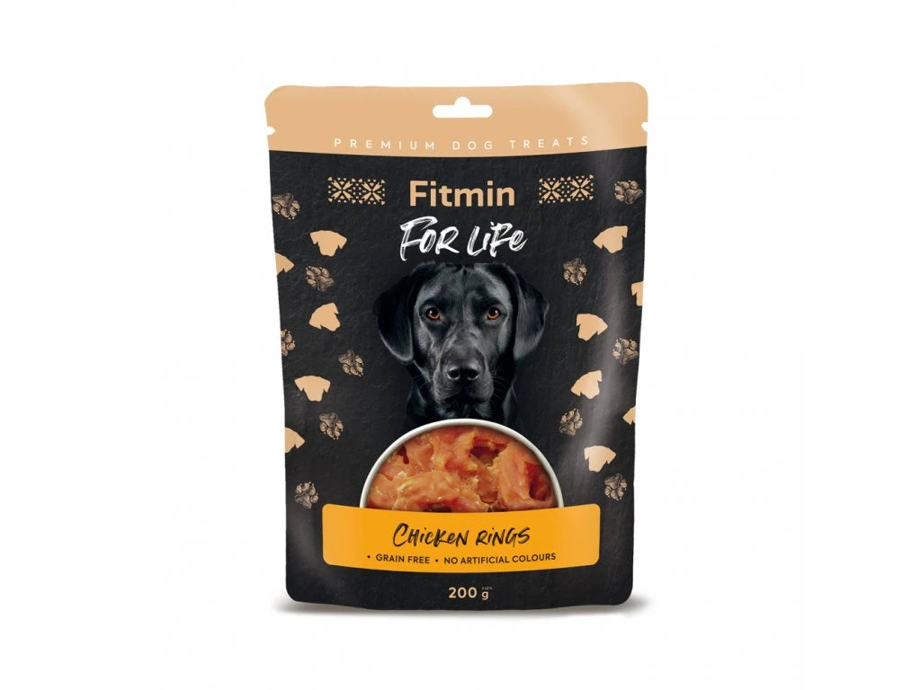 Fitmin For Life Chicken Rings Treat for Dogs 200 g