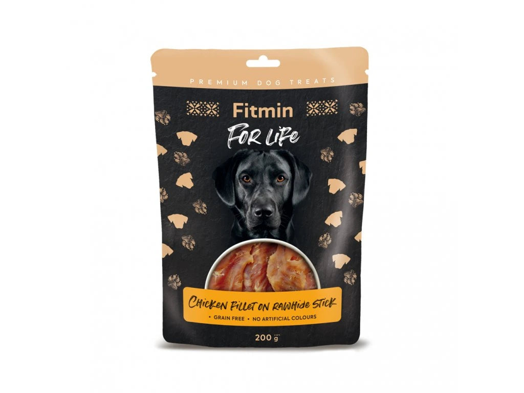 Fitmin For Life Chicken fillet on a buffalo stick treat for dogs 200 g