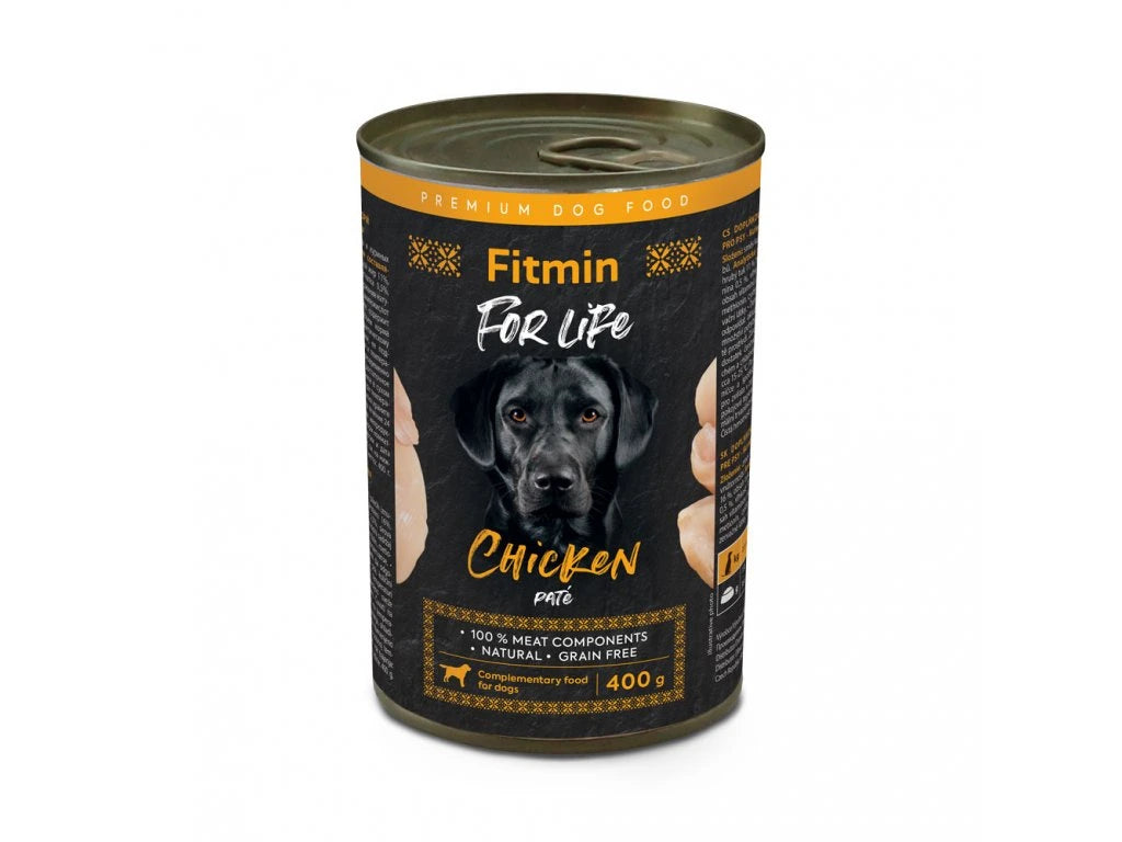 Fitmin For Life Canned Chicken for Dogs 400 g