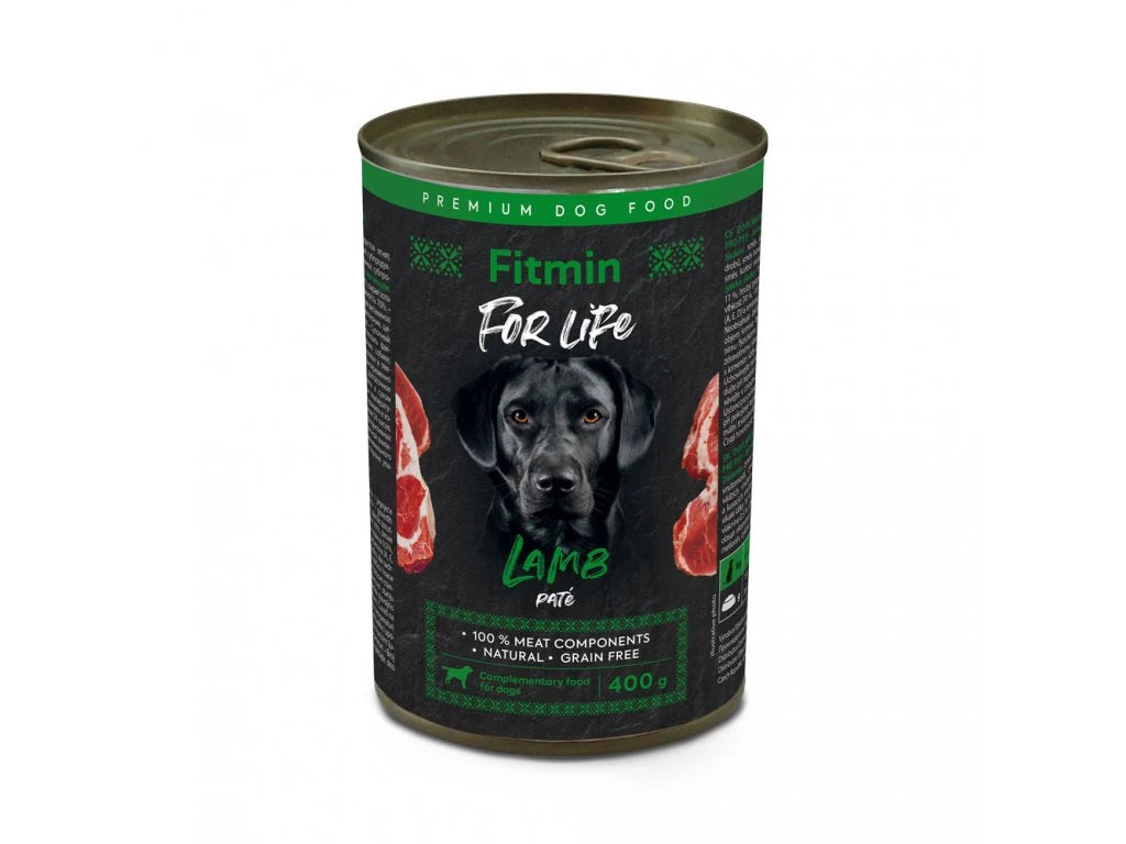 Fitmin For Life Lamb canned food for dogs 400 g