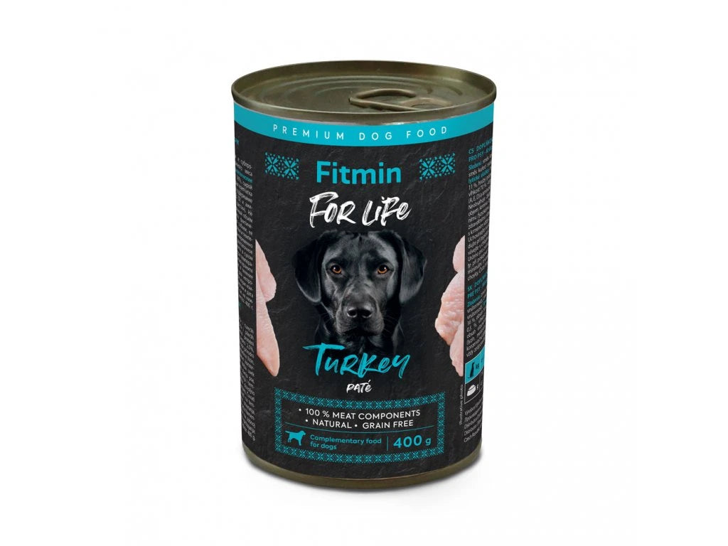 Fitmin For Life Canned Turkey for Dogs 400 g