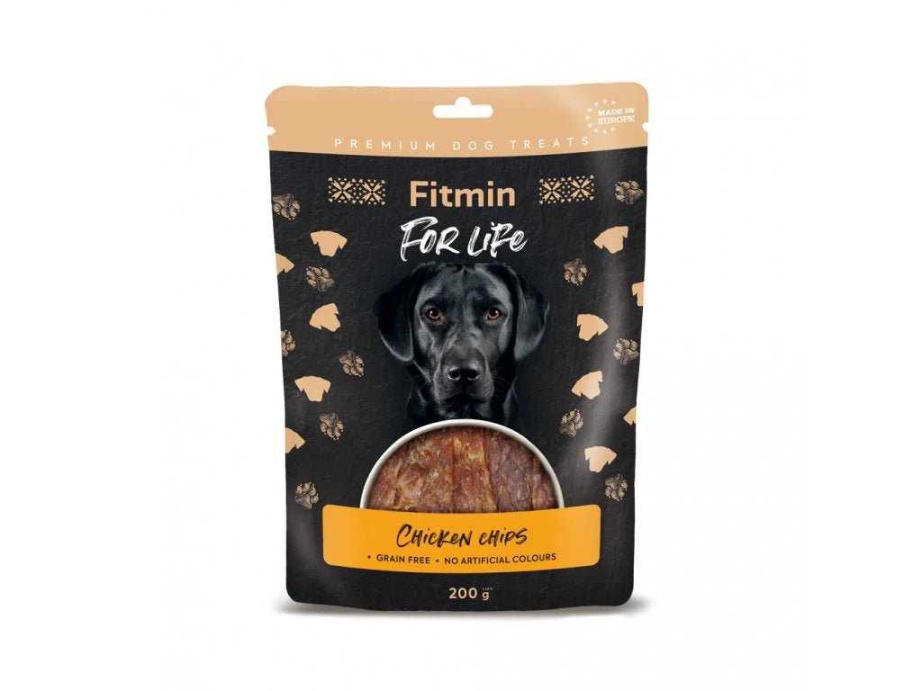Fitmin For Life Chicken Chips Treats for Dogs 200 g