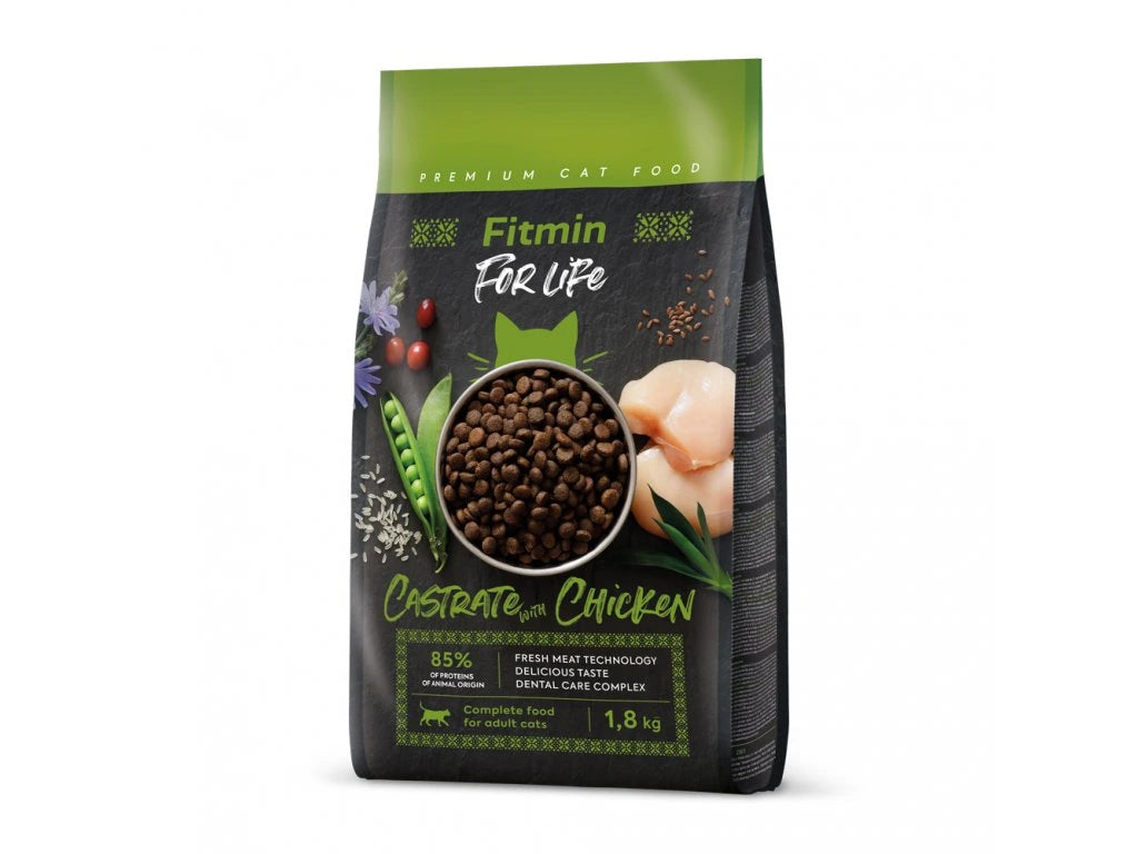 Fitmin For Life food for neutered cats with chicken 1.8 kg