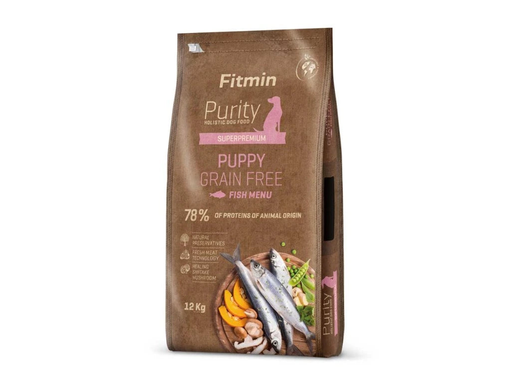 Fitmin Purity Puppy Fish Grain Free krmivo pre šteňatá 12 kg