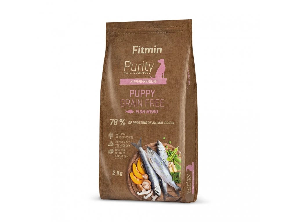 Fitmin Purity Puppy Fish Grain Free krmivo pre šteňatá 2 kg