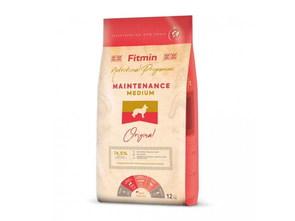 Fitmin Medium Maintenance dog food 12 kg