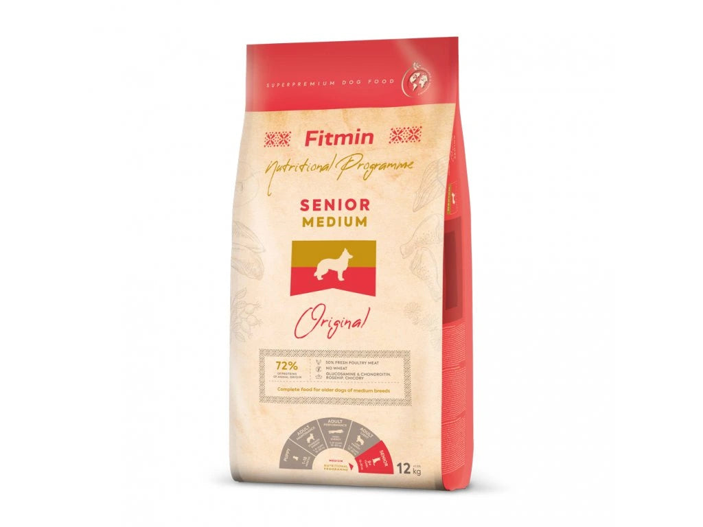 Fitmin Medium Senior dog food 12 kg